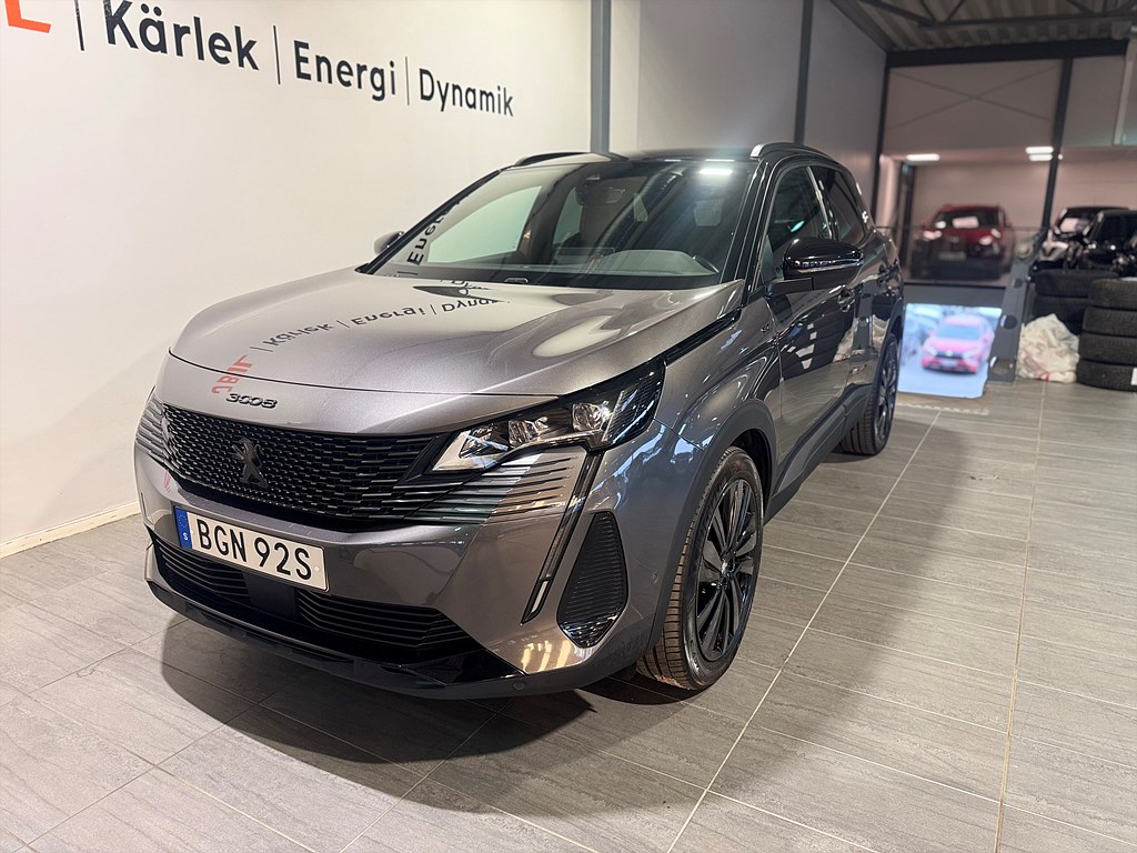Bild på GT BLACK PACK 1.2 PT 130hk Aut - PEUGEOT APPROVED