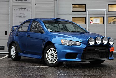 Mitsubishi Lancer Evolution X Rallybil