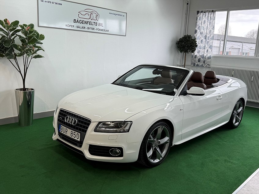 Audi A5 Cabriolet 2.0 TFSI quattro S Tronic, 211hk, 2010