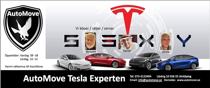 Tesla Model S 100D, 525hk, 2017