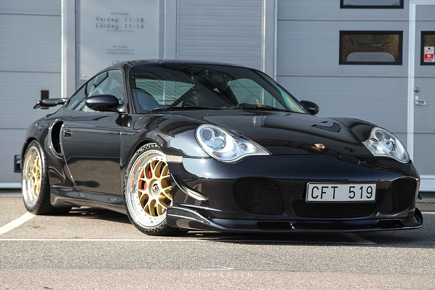Porsche 911 996 Turbo X50 600HK JRZ Chassi BBS 997 CUP Splitfälgar