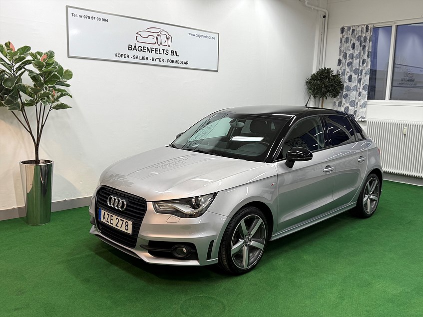 Audi A1 Sportback 1.2 TFSI Manuell, 86hk, 2014
