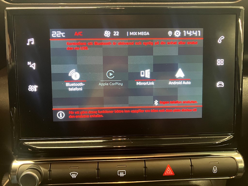 Bild på AirCross FL Shine 1.2 PT 130hk Aut - CARPLAY