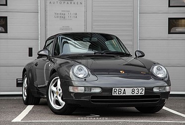 Porsche 911 993 Carrera 2 Cab 272hk