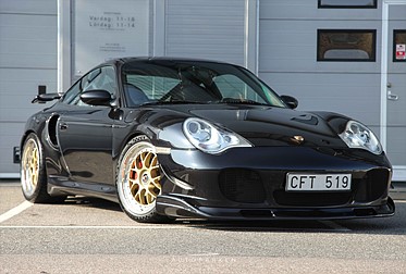 Porsche 911 996 Turbo X50 600HK JRZ Chassi BBS 997 CUP Splitfälgar