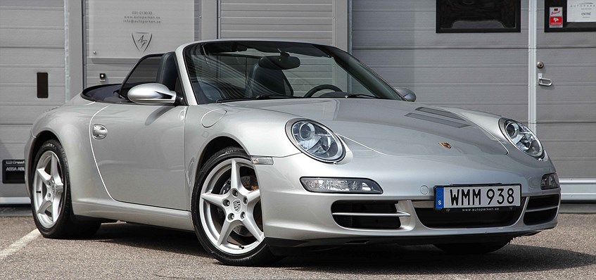 Porsche 911 997 Carrera Cabriolet Svensksåld