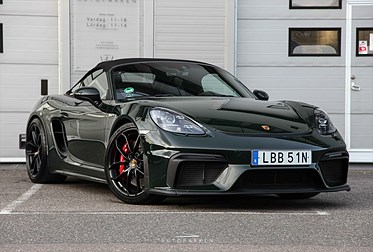 Porsche 718 Boxster Spyder 420hk