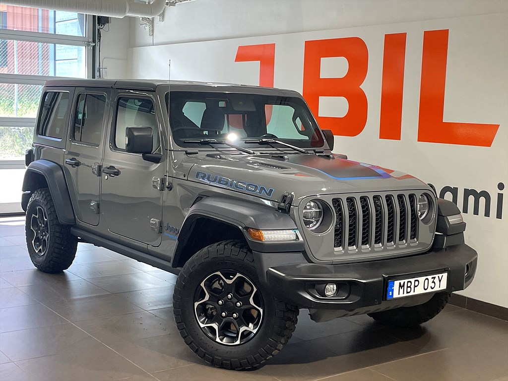 Bild på Unlimited Rubicon PHEV 2.0 ATX 380hk Aut AWD - B-KAMERA, NAV