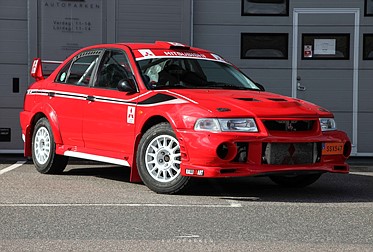 Mitsubishi Lancer Evo 6 Rallybil