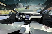 TESLA Model X P90D Performance 770hk 6-Sits White Interior