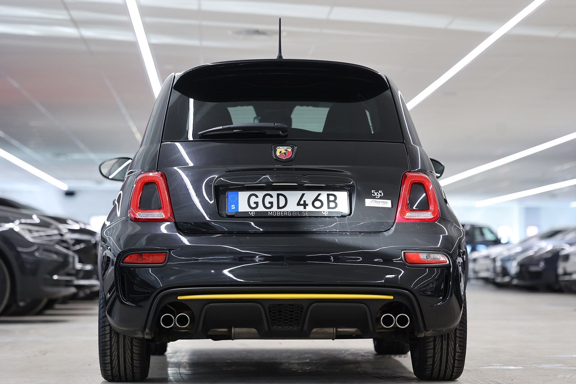 Abarth 595 1.4 T-JET 16V 160hk Pista Kit Yellow Sportavgas