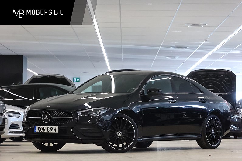 Mercedes-Benz CLA 250 e 218hk AMG Pano Värmare Widescreen