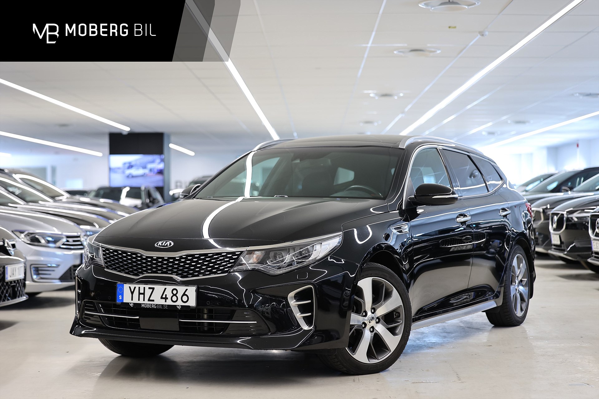 Kia Optima SW 1,7 141hk GT Line Pano H/K B-kamera Keyless