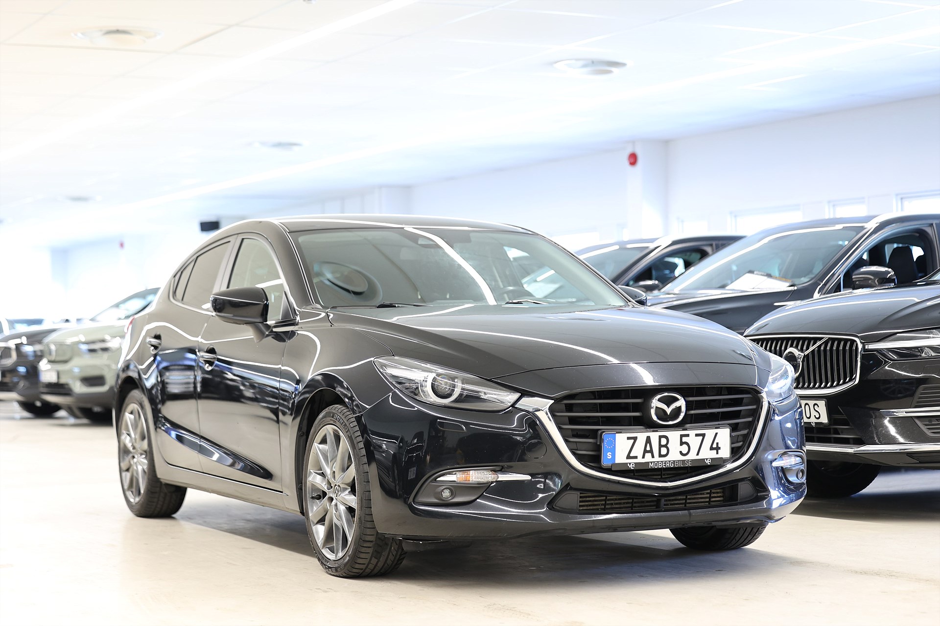 Mazda 3 2.2 DE 150hk Vision Plus HUD Navi B-kamera Keyless