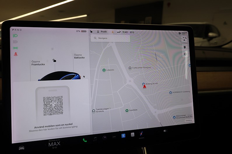 Tesla Model 3 Long Range AWD 440hk *Kampanj!* AP Pano Läder