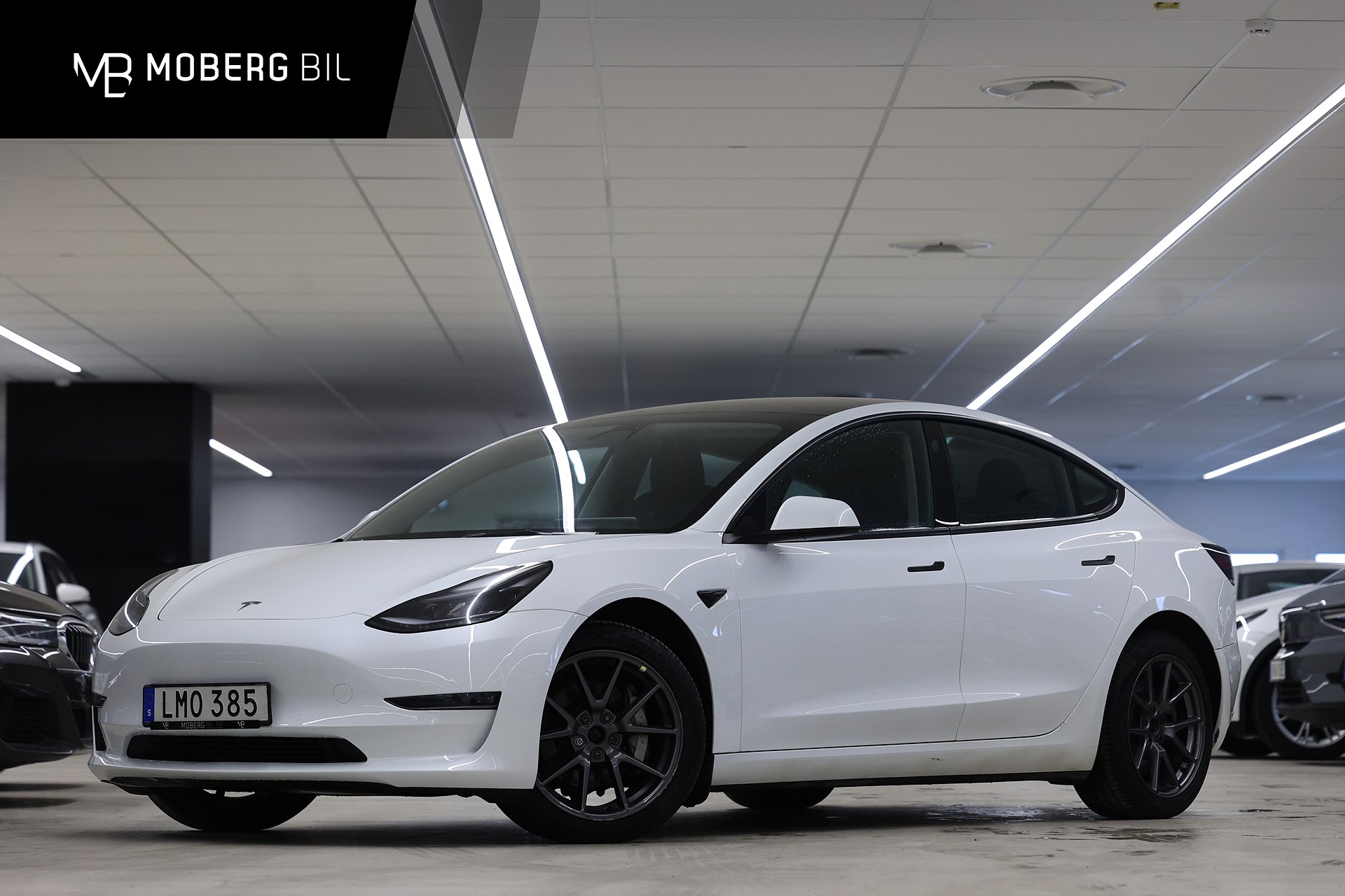Tesla Model 3 Long Range AWD 440hk AP Pano Läder