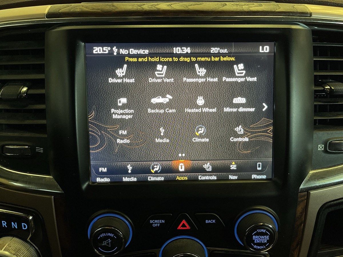 RAM 1500 Crew Cab 5.7 V8 HEMI 4x4 LONGHORN TorqueFlite Euro 6
