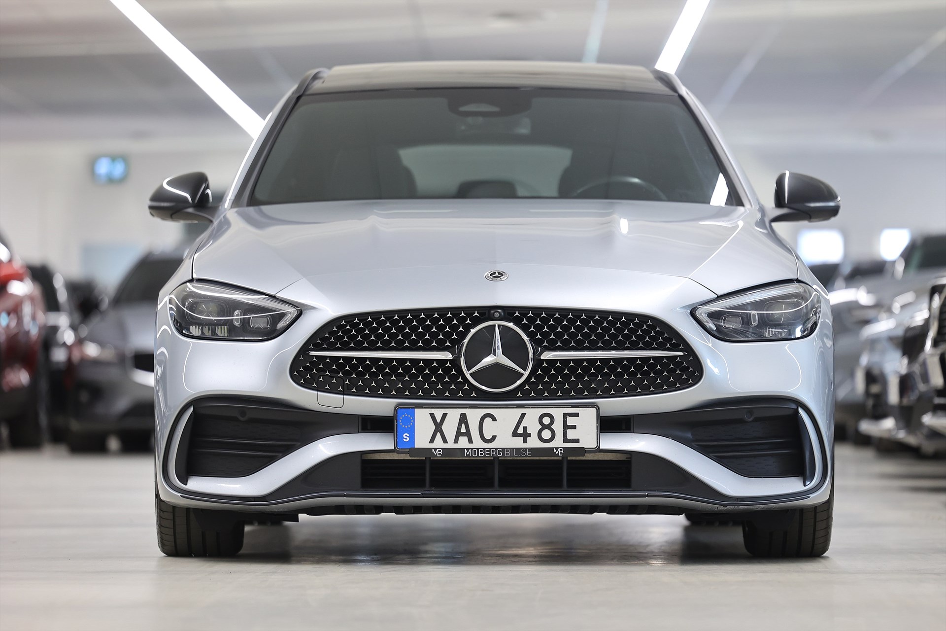 Mercedes-Benz C 220 T d 4M 200hk AMG Night Pano Burmester