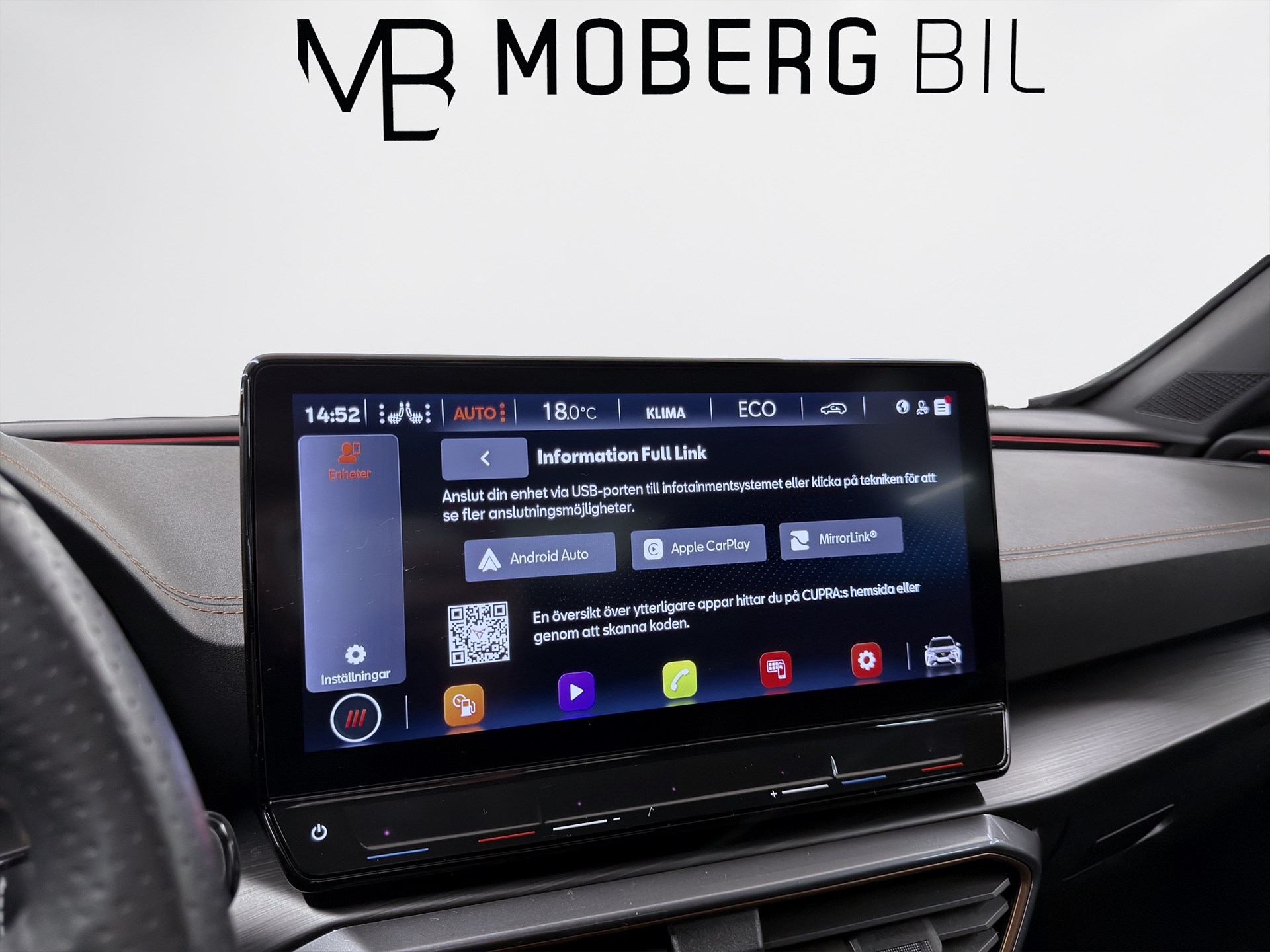 CUPRA Formentor VZ e-Hybrid 245hk Helg på Moberg! Drag B-Kamera