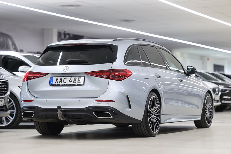 Mercedes-Benz C 220 T d 4M 200hk AMG Night Pano Burmester