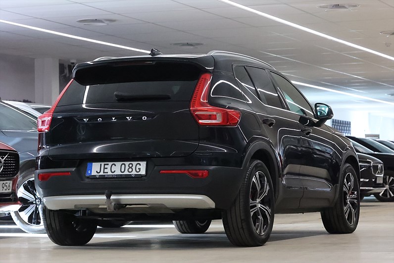 Volvo XC40 Recharge T4 DCT 211hk Inscription H/K Läder Keyless Drag