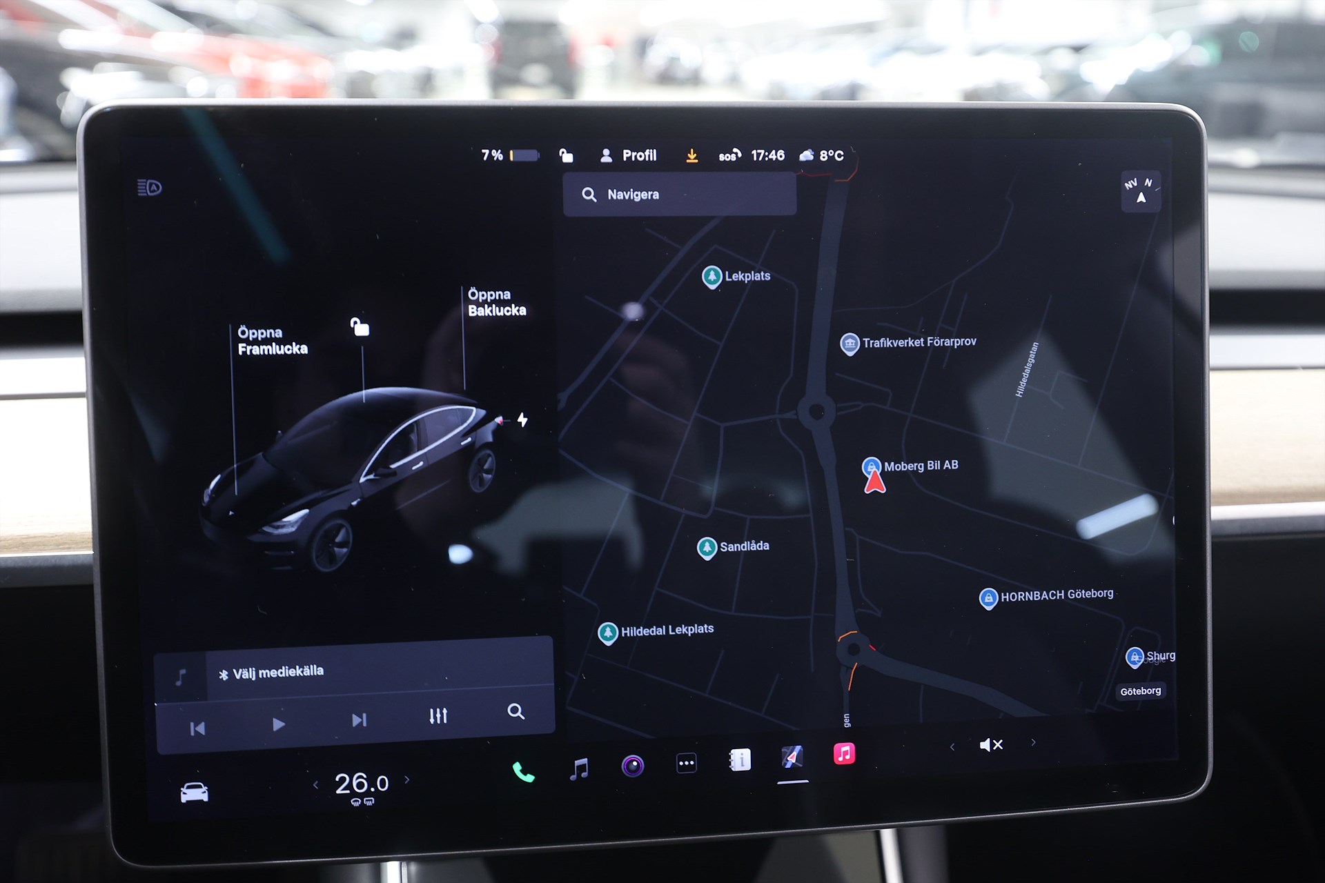 Tesla Model 3 Long Range AWD 440hk *Kampanj!* AP Pano Läder