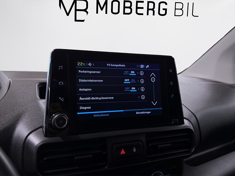 Peugeot e-Partner L2 136hk Drag V-inrett CarPlay Värmare