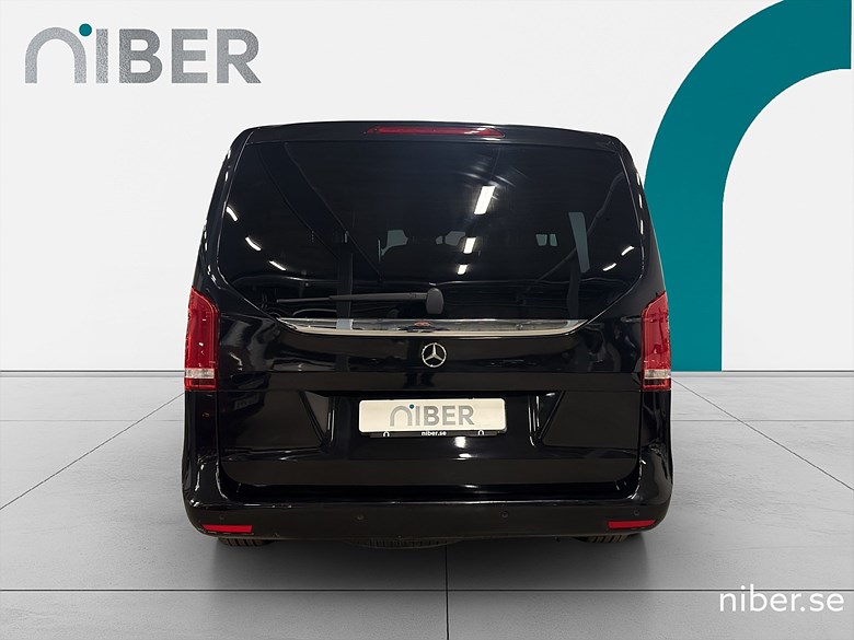 Mercedes-Benz V 250d Lång 3.1t, 4,99%, 7sits, Avantgarde 2015, svart – bild 12 av 19, begagnad hos Niber i Järfälla