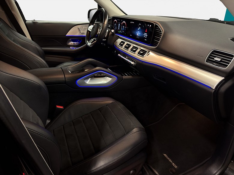 Mercedes GLE 350e 4MATIC AMG Line Night 360° Drag 2022, svart – bild 21 av 24, begagnad hos Niber i Järfälla