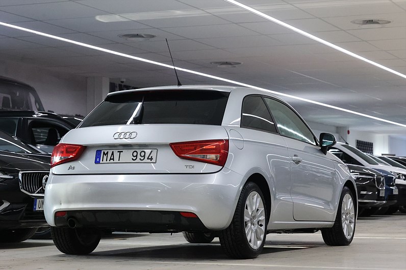 Audi A1 1.6 TDI 90hk Ambition LED Bluetooth