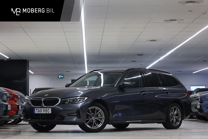 BMW 330e xDrive Touring 292hk Sport Line Shadow Navi Läder Drag
