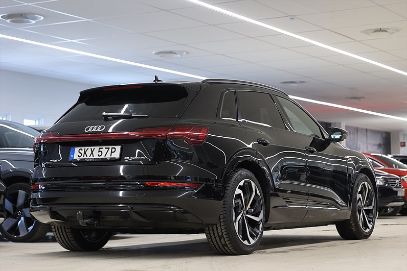 Audi e-tron 55 Quattro 408hk S Line B&O Läder Pano 360