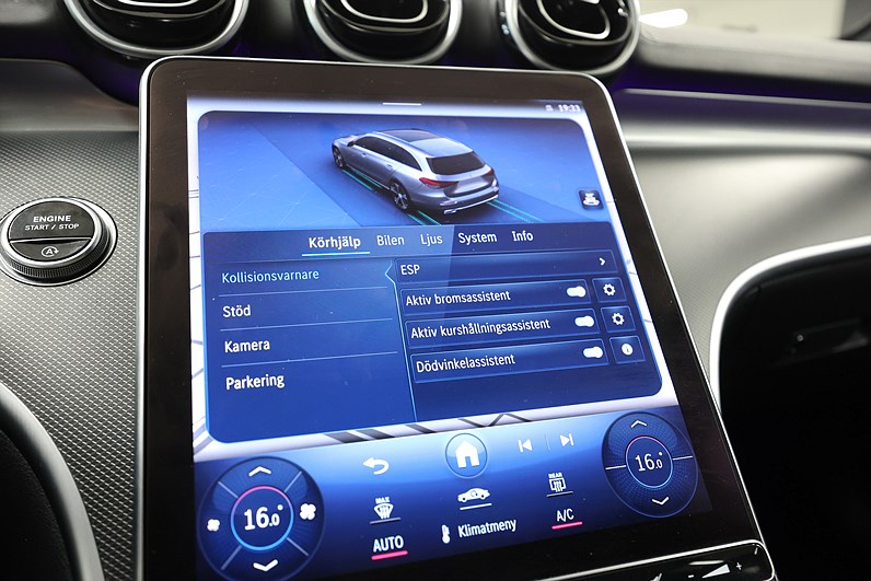 Mercedes-Benz C 220 T d 4M 200hk AMG Night Pano Burmester