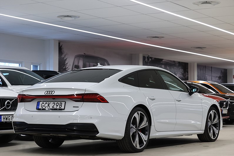 Audi A7 Sportback 55 TFSI e Quattro 367hk *Hjulkampanj!* S-Line MOMS