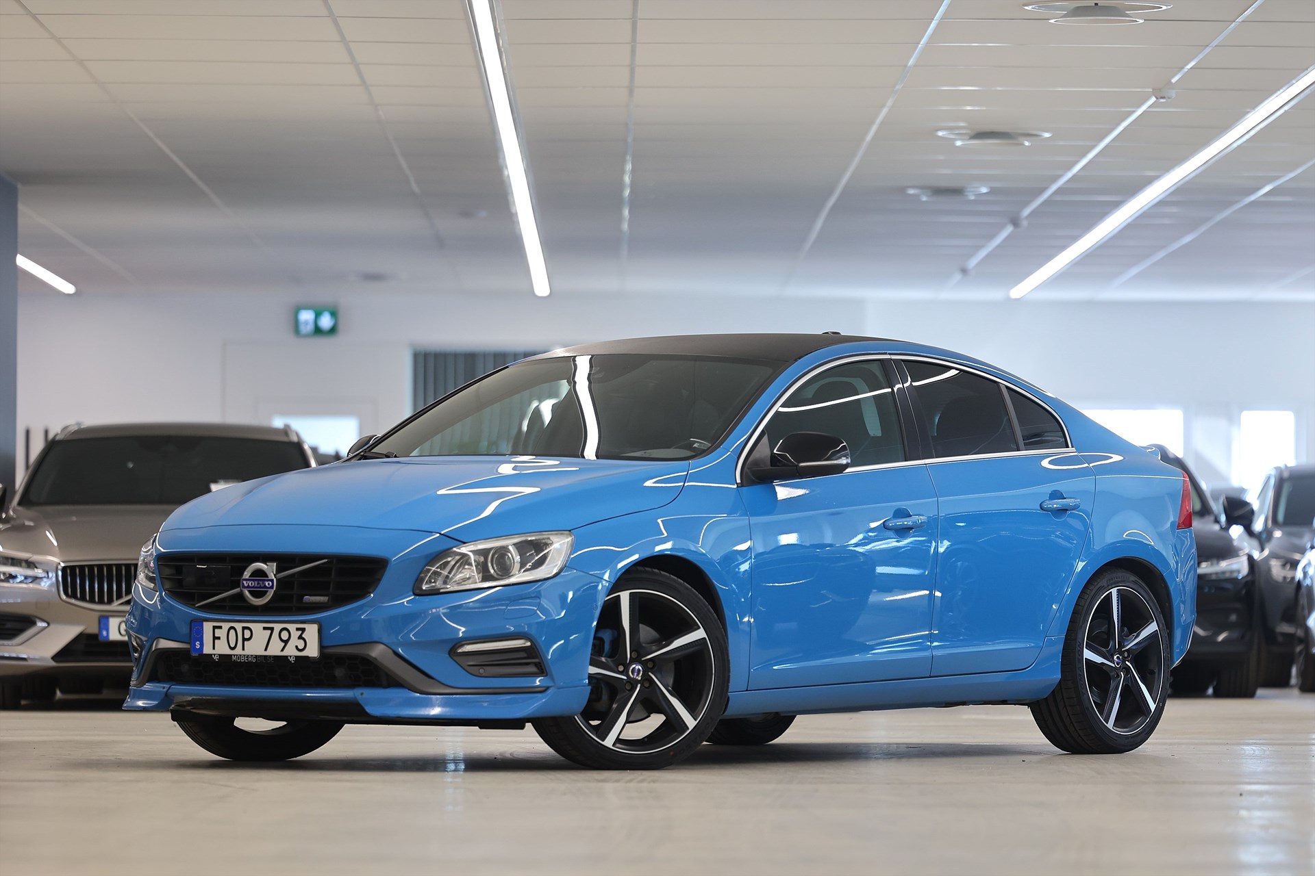 Volvo S60 T6 306hk R-Design Polestar H/K Läder Navi B-Kamera