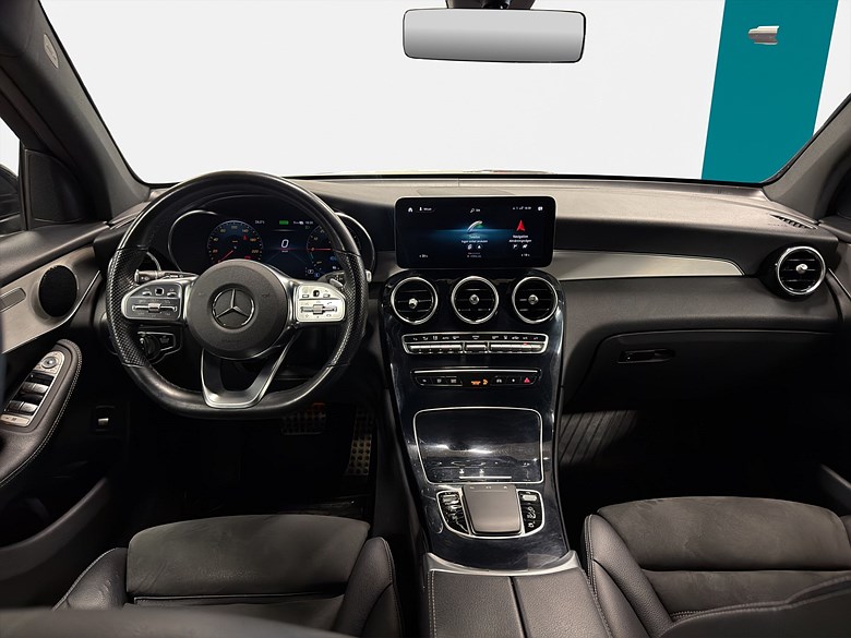 Mercedes-Benz GLC 300 de 4MATIC AMG, Night, Drag, Värmare 2021, silver – bild 20 av 26, begagnad hos Niber i Järfälla