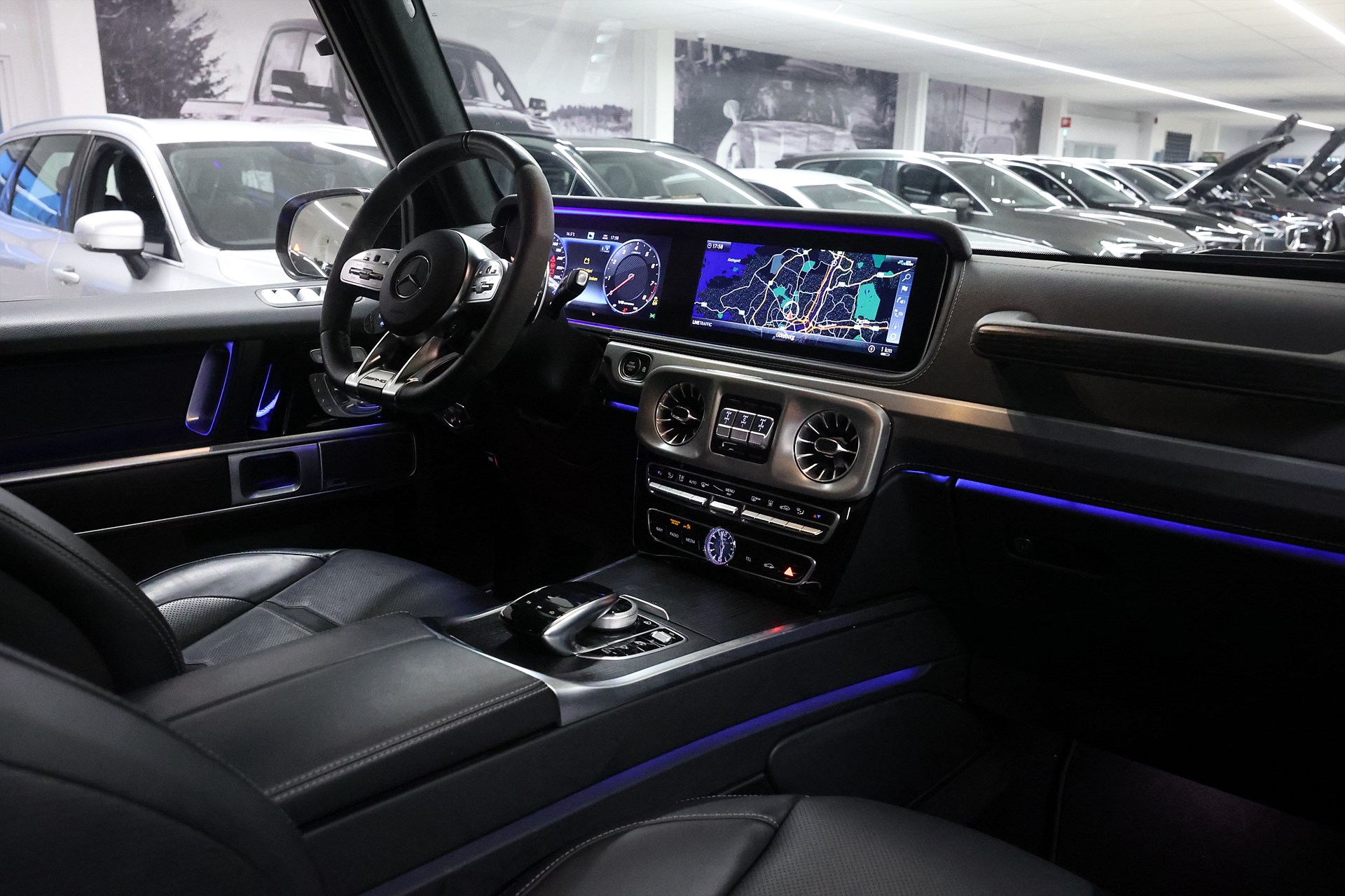 Mercedes-Benz AMG G 63 585hk Manufaktor Ferrita Sv-Såld