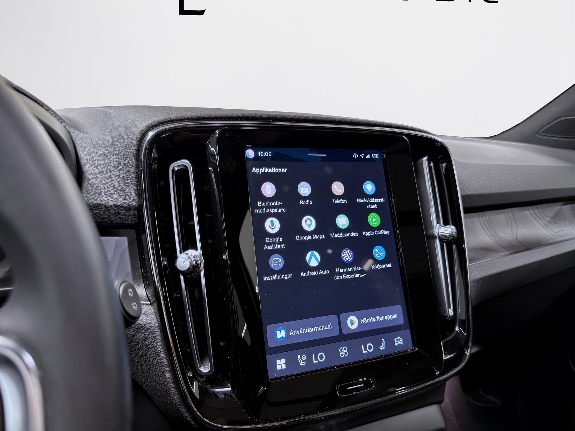 Volvo XC40 Recharge Twin 408hk Ultimate H/K 360 Navi Läder