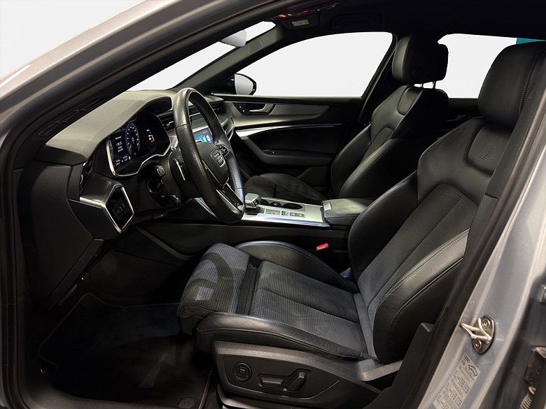 Audi A6 Avant TFSI e quattro 367hk B&O Matrix, S-line, B-Optik 2023, silver – bild 11 av 24, begagnad hos Niber i Järfälla
