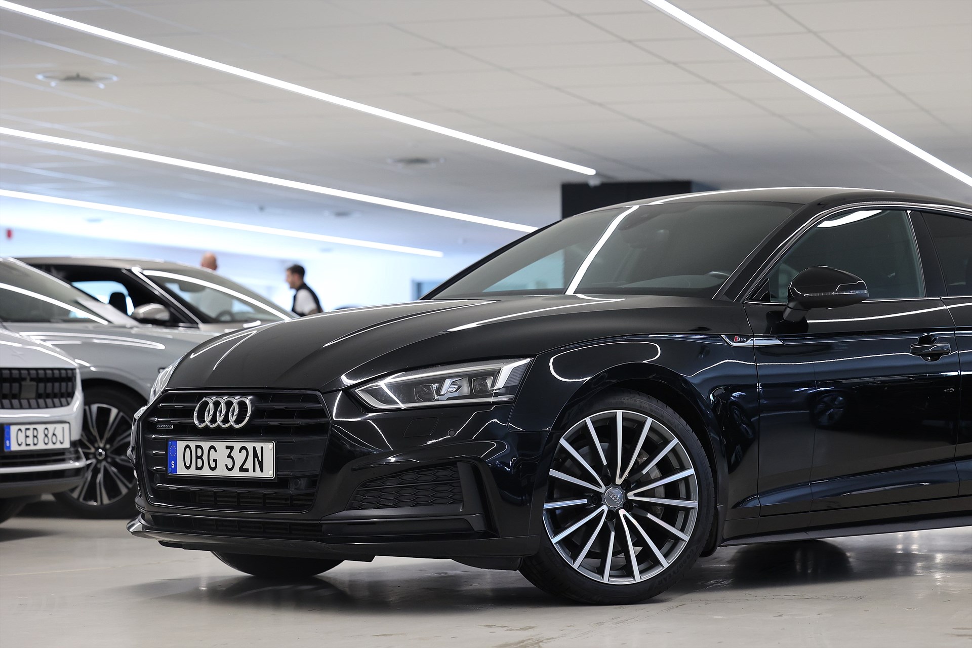 Audi A5 Sportback 45 TFSI Quattro 245hk S Line B&O Matrix 1262kr Årsskatt