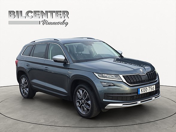 Škoda Kodiaq Scout Business 2.0 TDI 190hk 7-sits Drag B-kam P-värme