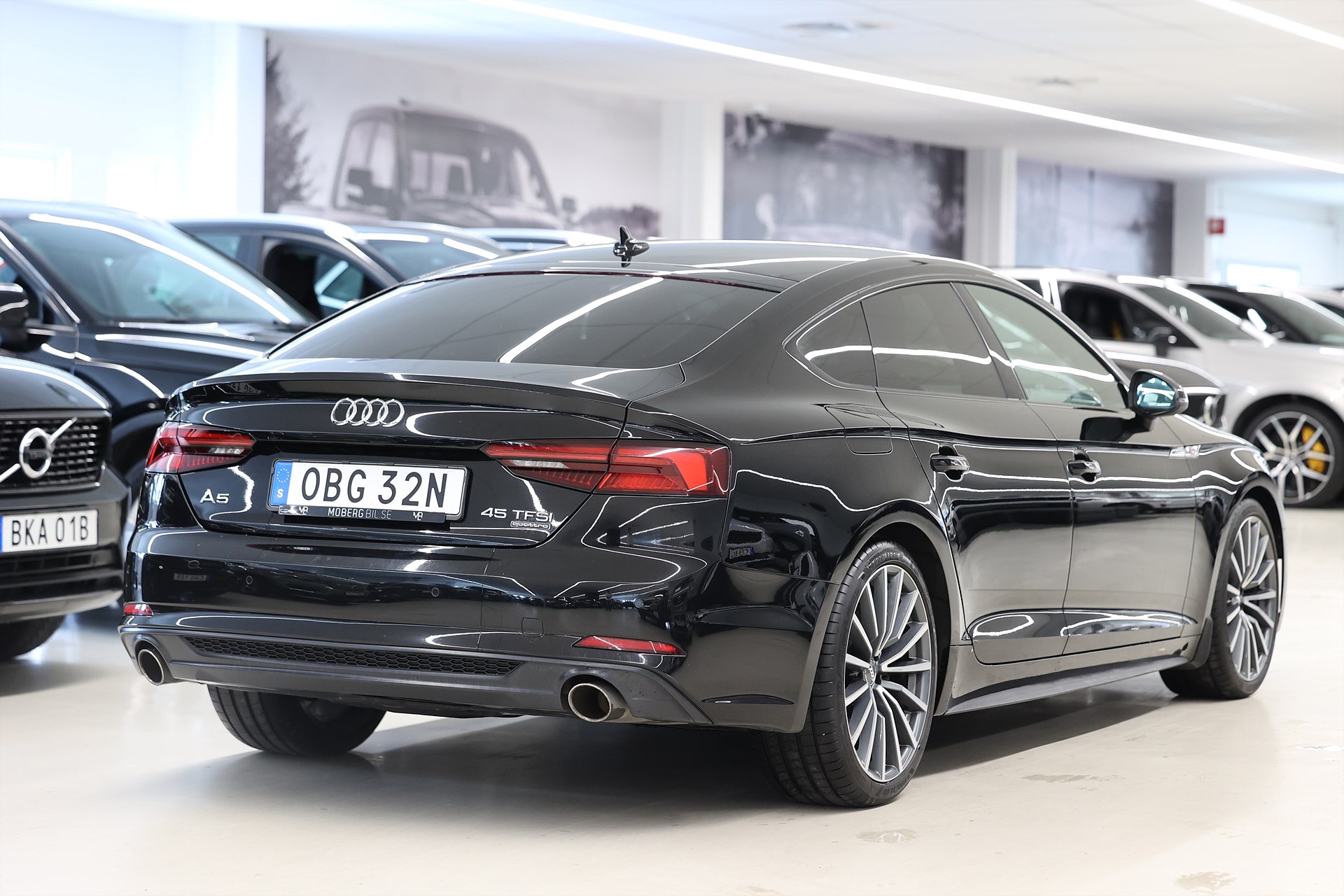 Audi A5 Sportback 45 TFSI Quattro 245hk S Line B&O Matrix 1262kr Årsskatt