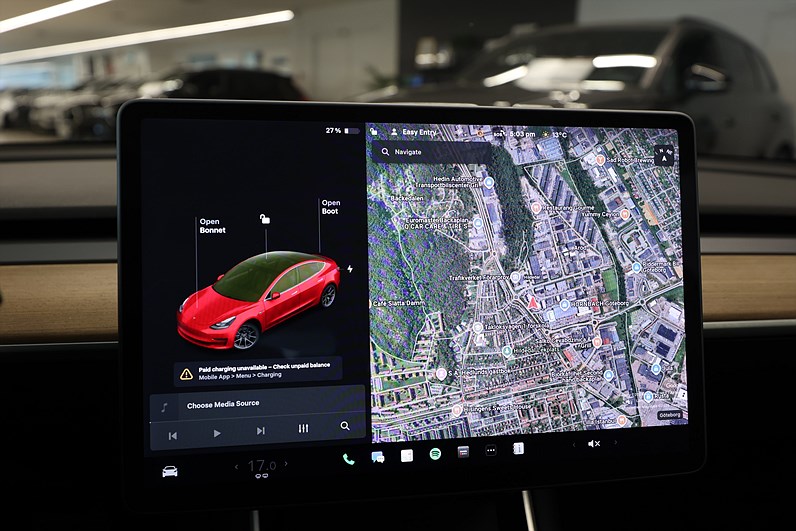 Tesla Model 3 Standard Range Plus 325hk AP Pano Läder Navi