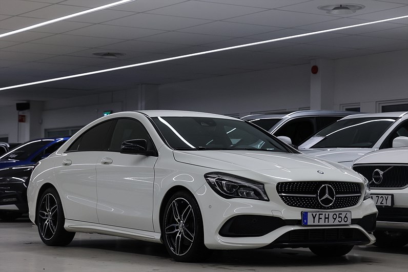 Mercedes-Benz CLA 250 211hk *Hjulkampanj!* Coupé AMG Night pkt