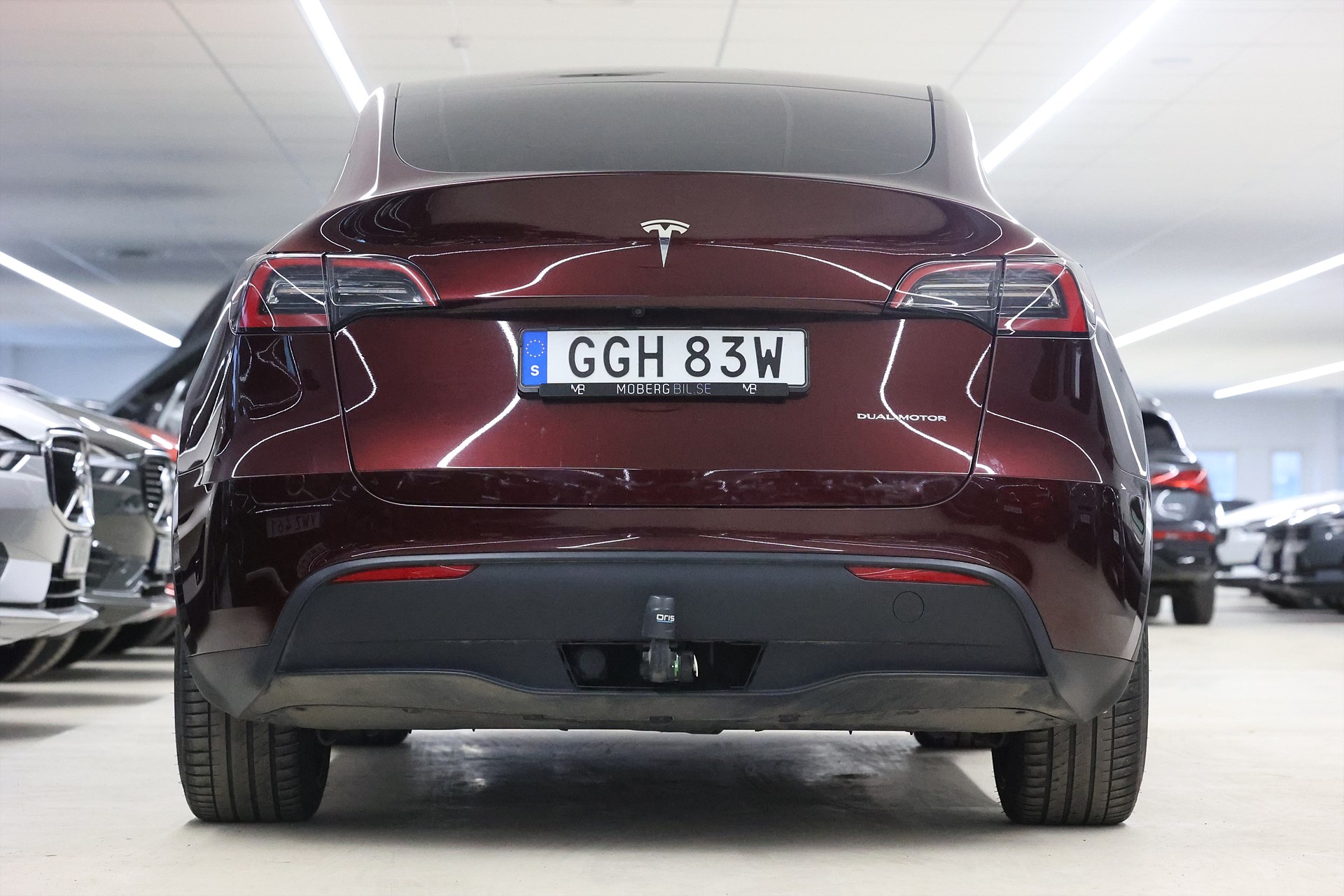Tesla Model Y Long Range AWD 514hk Pano Drag Navi Läder