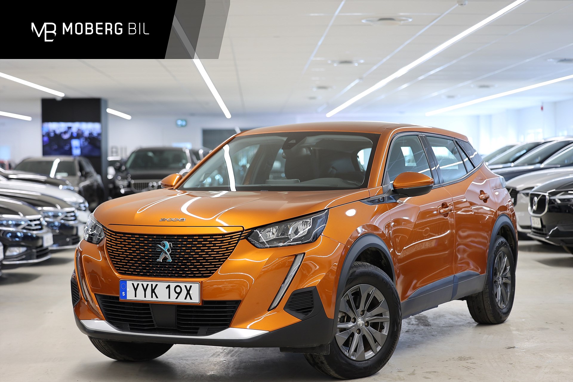 Peugeot e-2008 136hk Active Carplay Räckvidd 445km