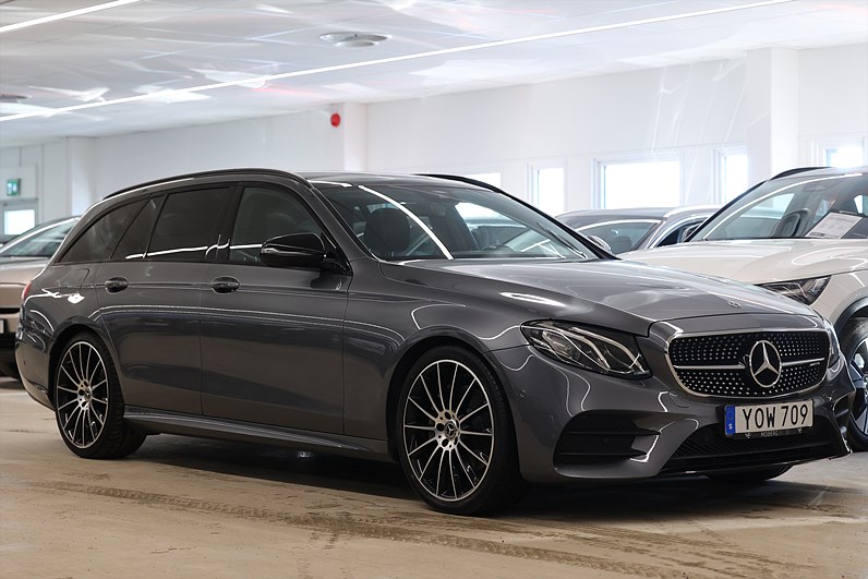 Mercedes-Benz E 200 T d 150hk AMG Pano 360° Alcantara Night Paket