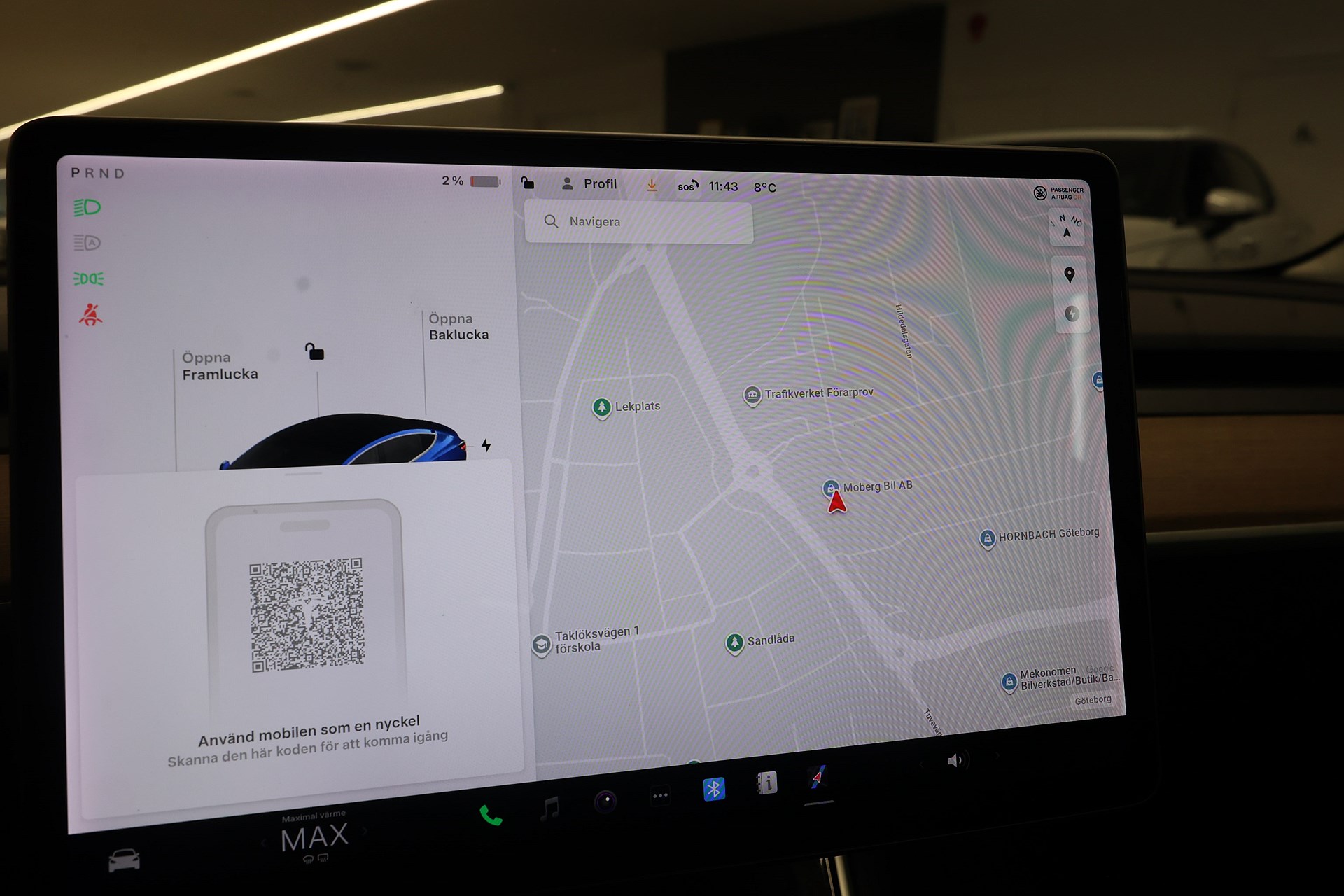 Tesla Model 3 Long Range AWD 440hk *Kampanj!* AP Pano Läder