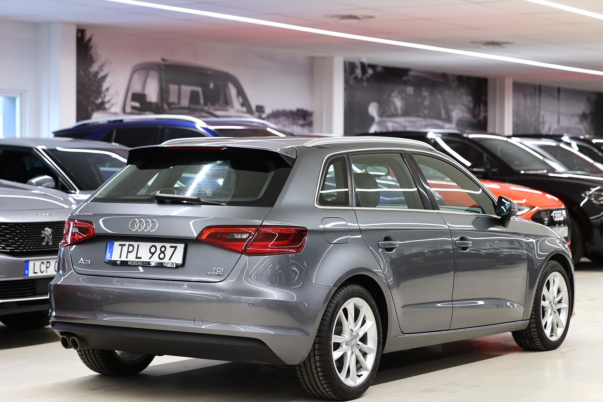 Audi A3 2.0 TDI Quattro S Tronic 184hk Proline B&O PDC