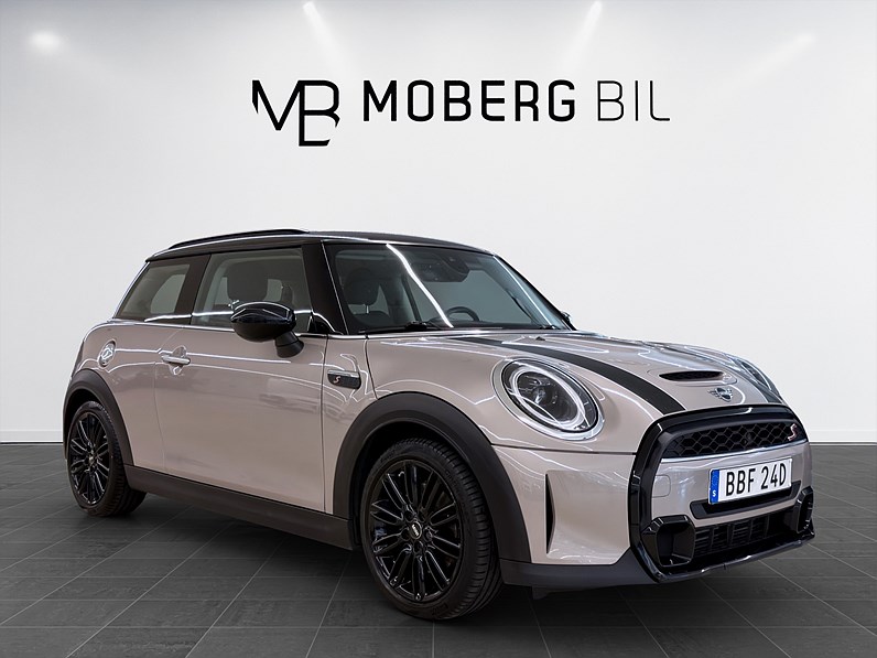 MINI Cooper S 3-dörrars 178hk Läder B-Kamera MOMS